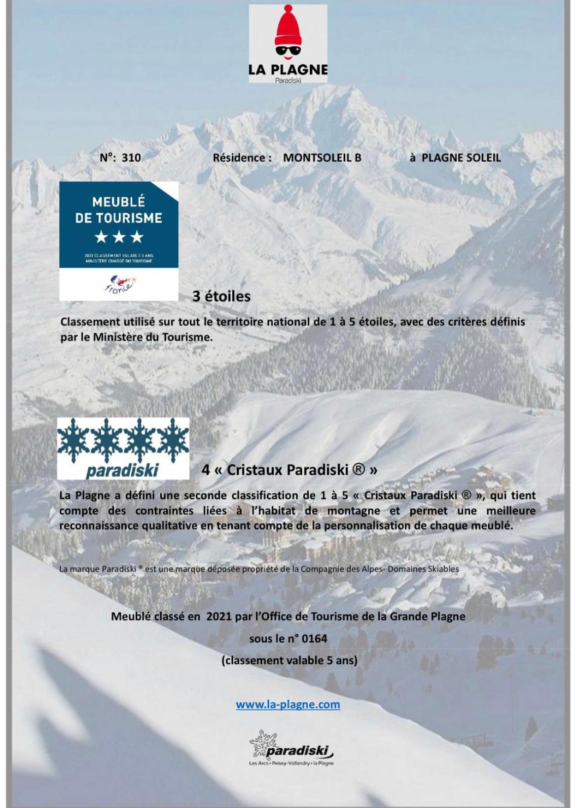Plagne Soleil - 5 Pers - 4 Etoiles Paradiski - Vue Montagne - Acces Direct Pistes Skis Aux Pieds La Plagne-Tarentaise Exterior foto